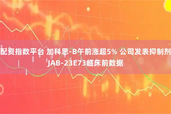 配资指数平台 加科思-B午前涨超5% 公司发表抑制剂JAB-23E73临床前数据
